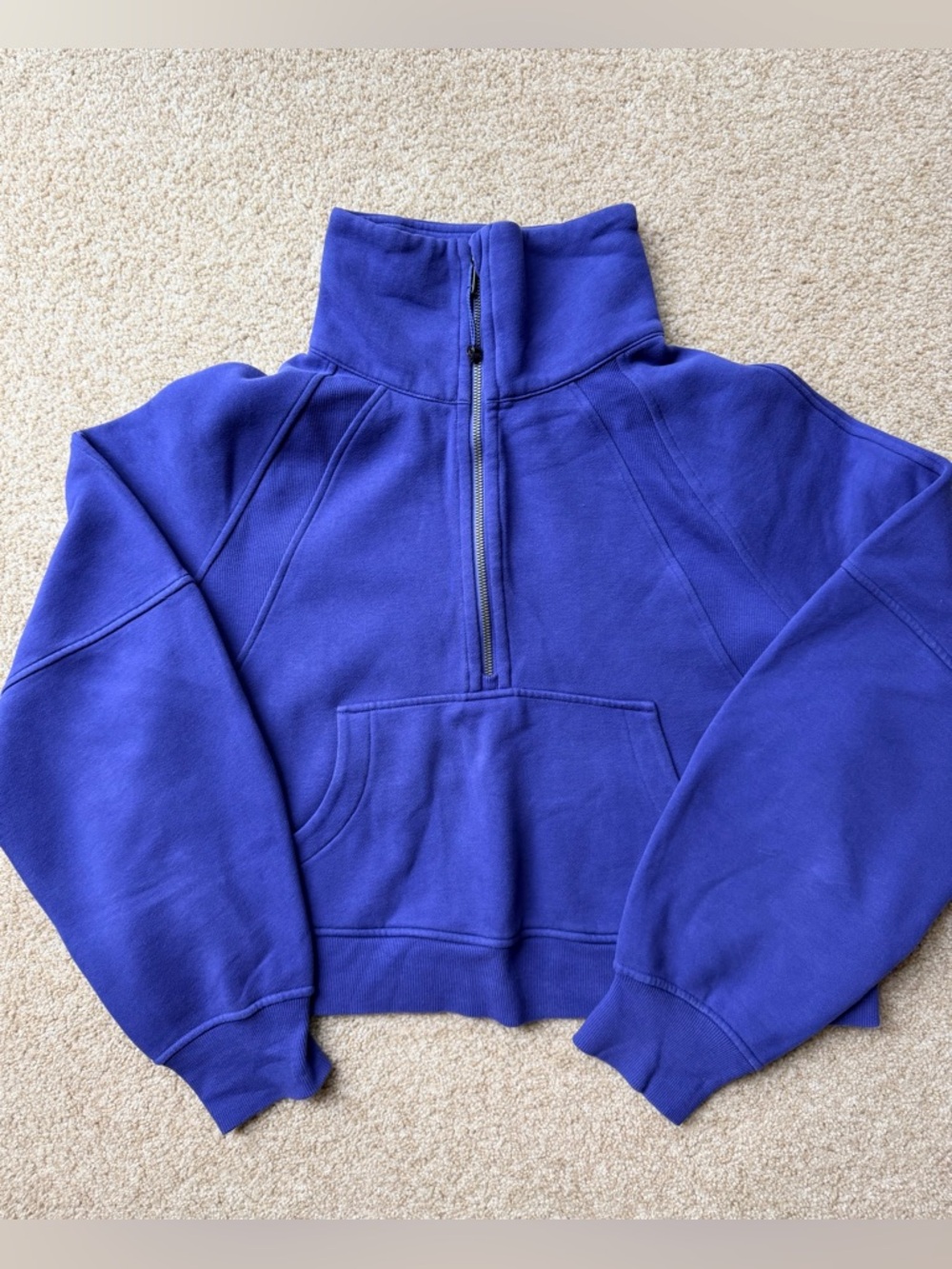 Lululemon Scuba Funnel Neck Half Zip
